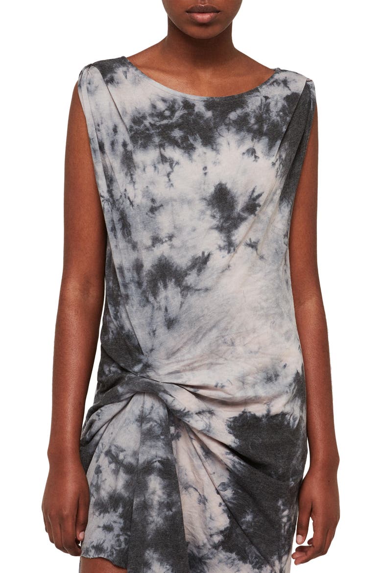 Dytie Riviera Dress, Alternate, color, INK BLUE/ PALE GREY