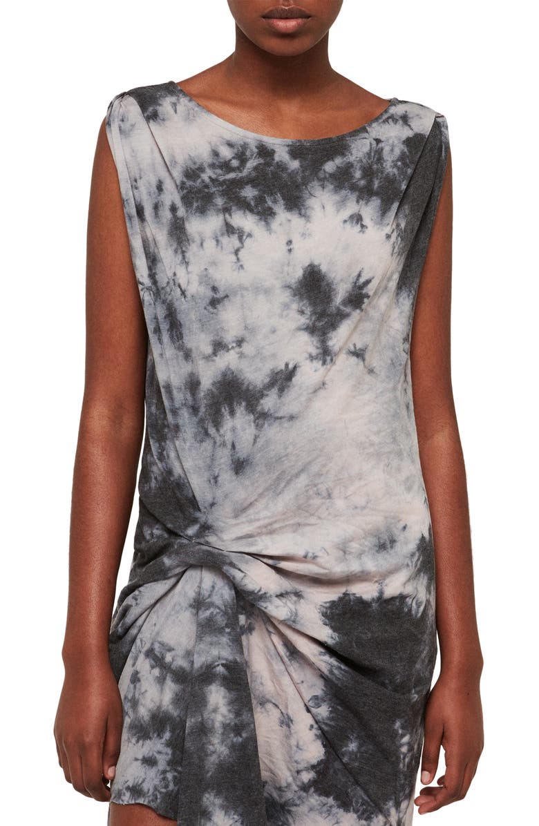 AllSaints Dytie Riviera Dress, Alternate, color, 