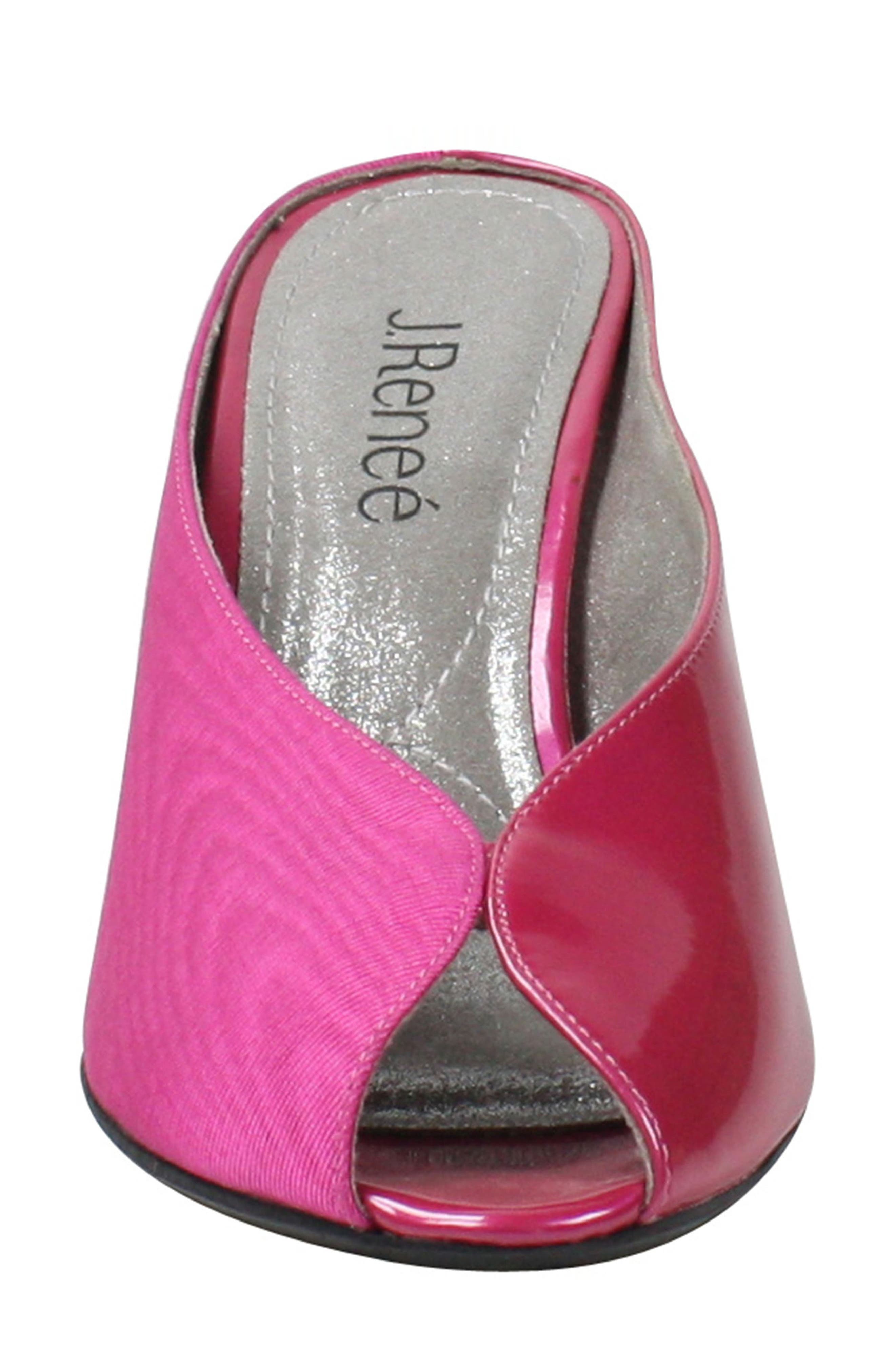Dayanara Slide Sandal, Alternate, color, FUCHSIA FABRIC