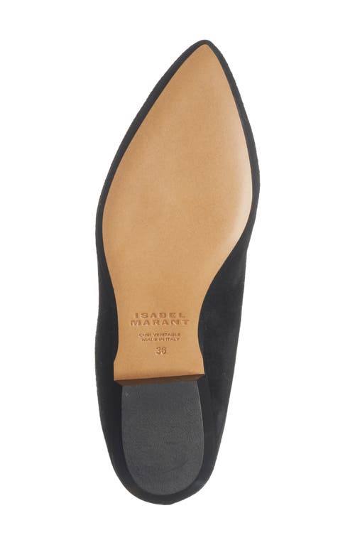 Isabel Marant Solvan Slouch Bootie In Black