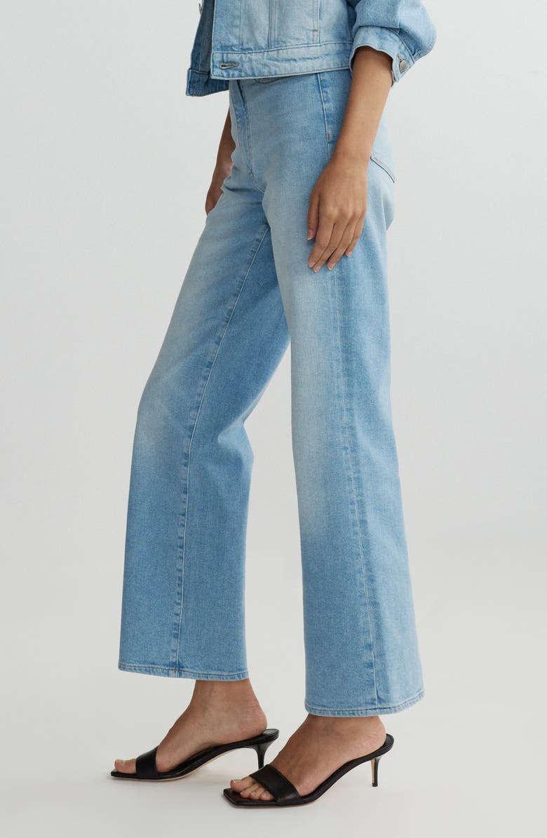 DL1961 Karmine Refined SculptSystem High Waist Wide Leg Jeans, Alternate, color, 