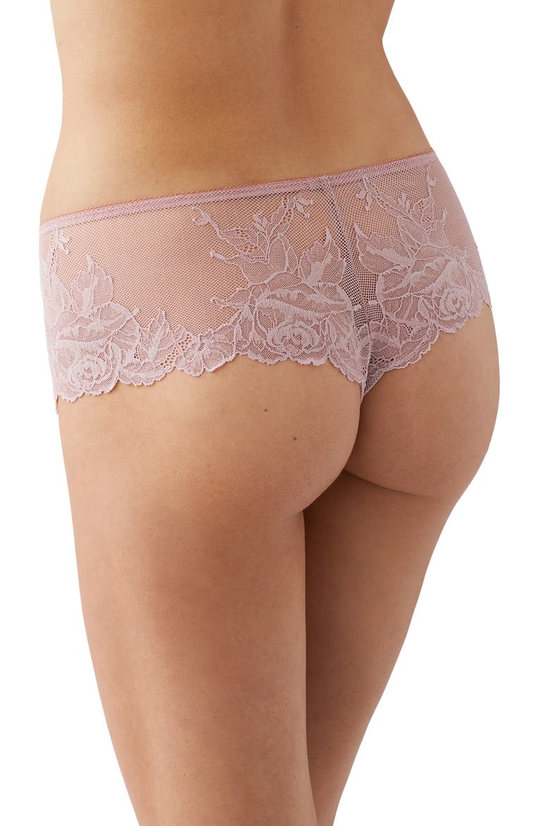 Vivid Attraction Tanga, Alternate, color, WOODROSE