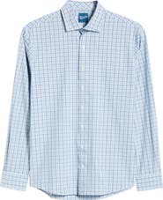 johnnie-O Morse Check Everyday Performance Button-Up Shirt