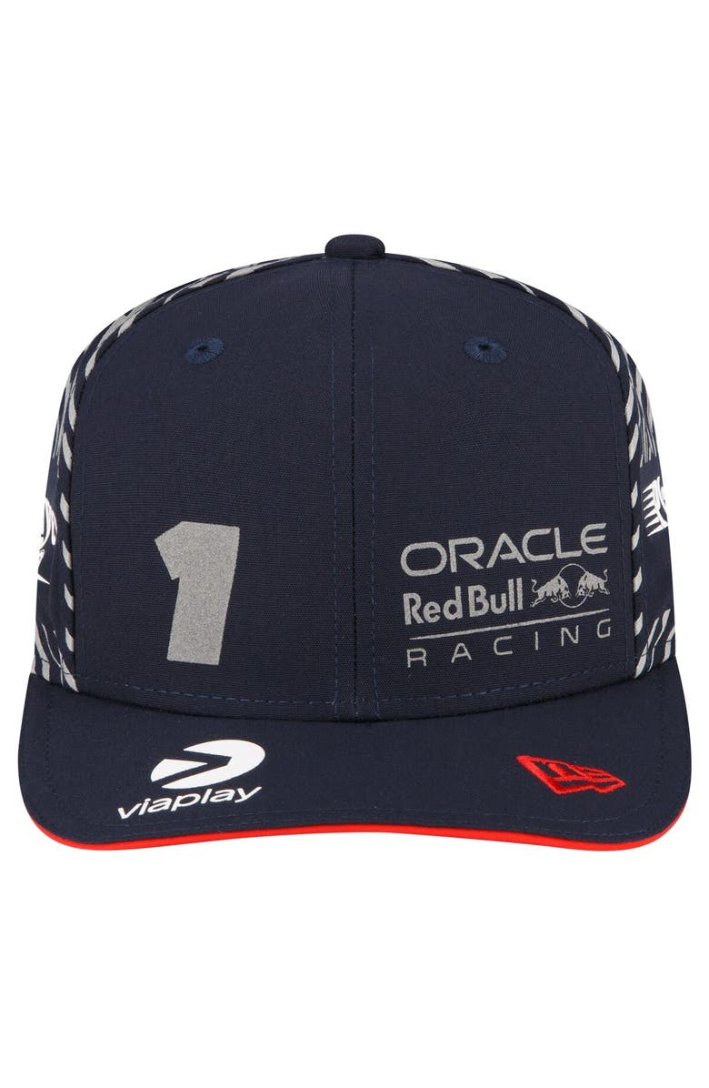 New Era Men's New Era Max Verstappen Navy Red Bull Racing Driver 9FIFTY Snapback Hat, Alternate, color, 