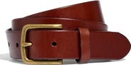 Madewell Men's Thin Leather Belt