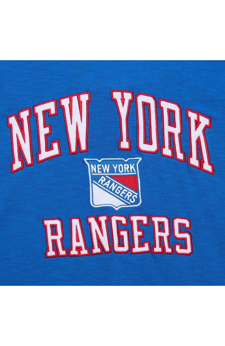 Mitchell & Ness Men's Mitchell & Ness Blue New York Rangers Legendary Slub T-Shirt, Alternate, color, Blue