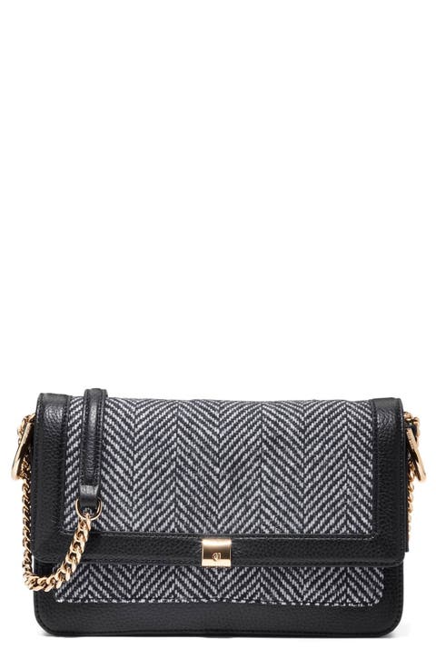 Daniella Leather Chain Shoulder Bag