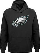 Outerstuff Youth Black Philadelphia Eagles Team Logo Pullover Hoodie