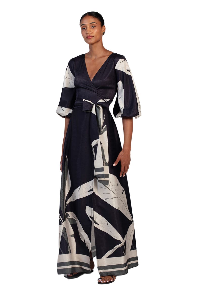 Elaya Dress, Alternate, color, Sierra Noir