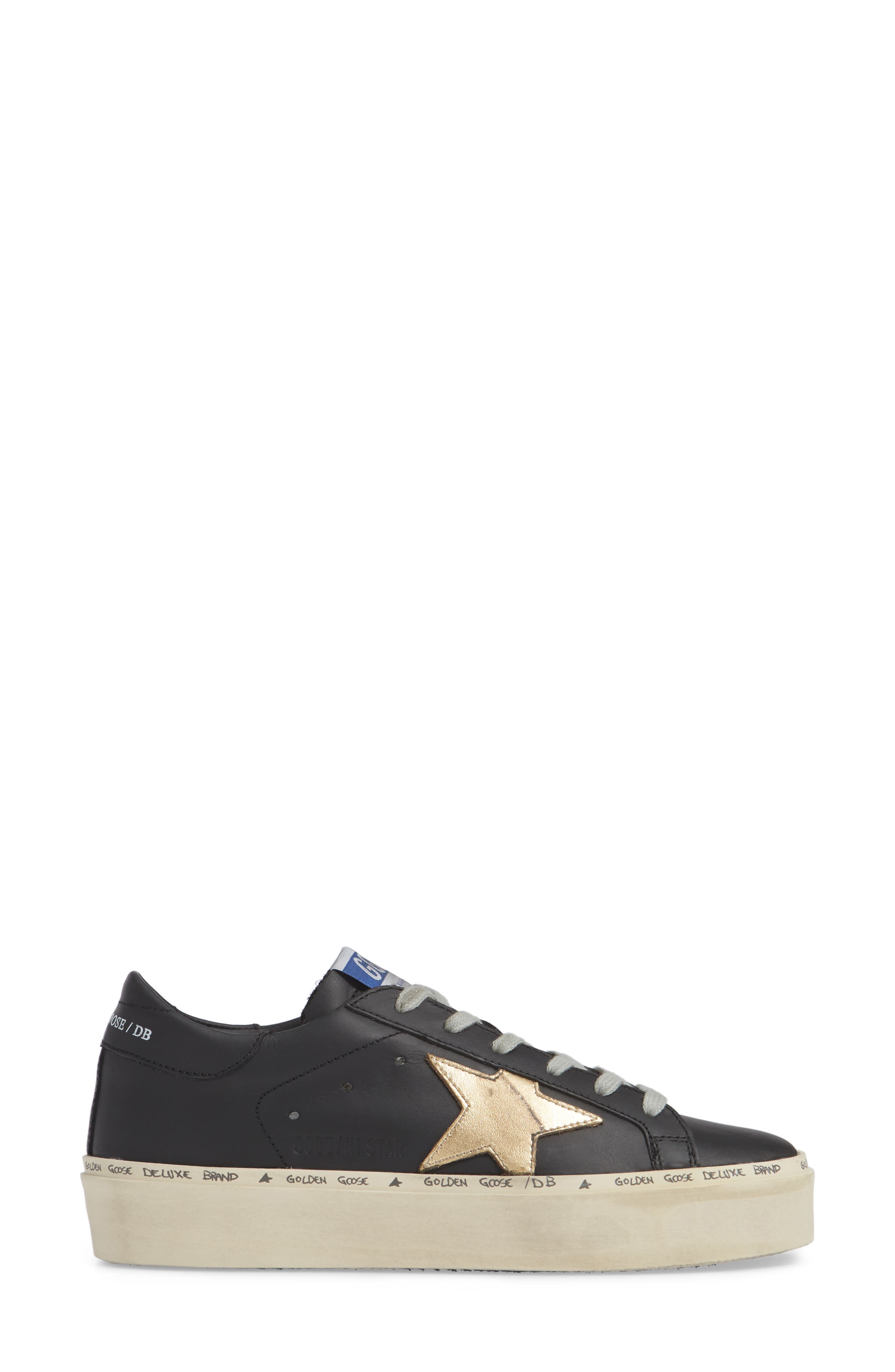 Golden Goose Metallic Star Low-Top Sneaker, Alternate, color, 
