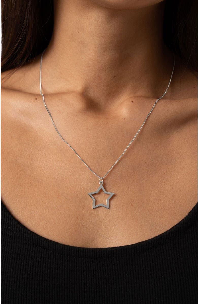 Saint + Sofia Star Necklace, Alternate, color, 