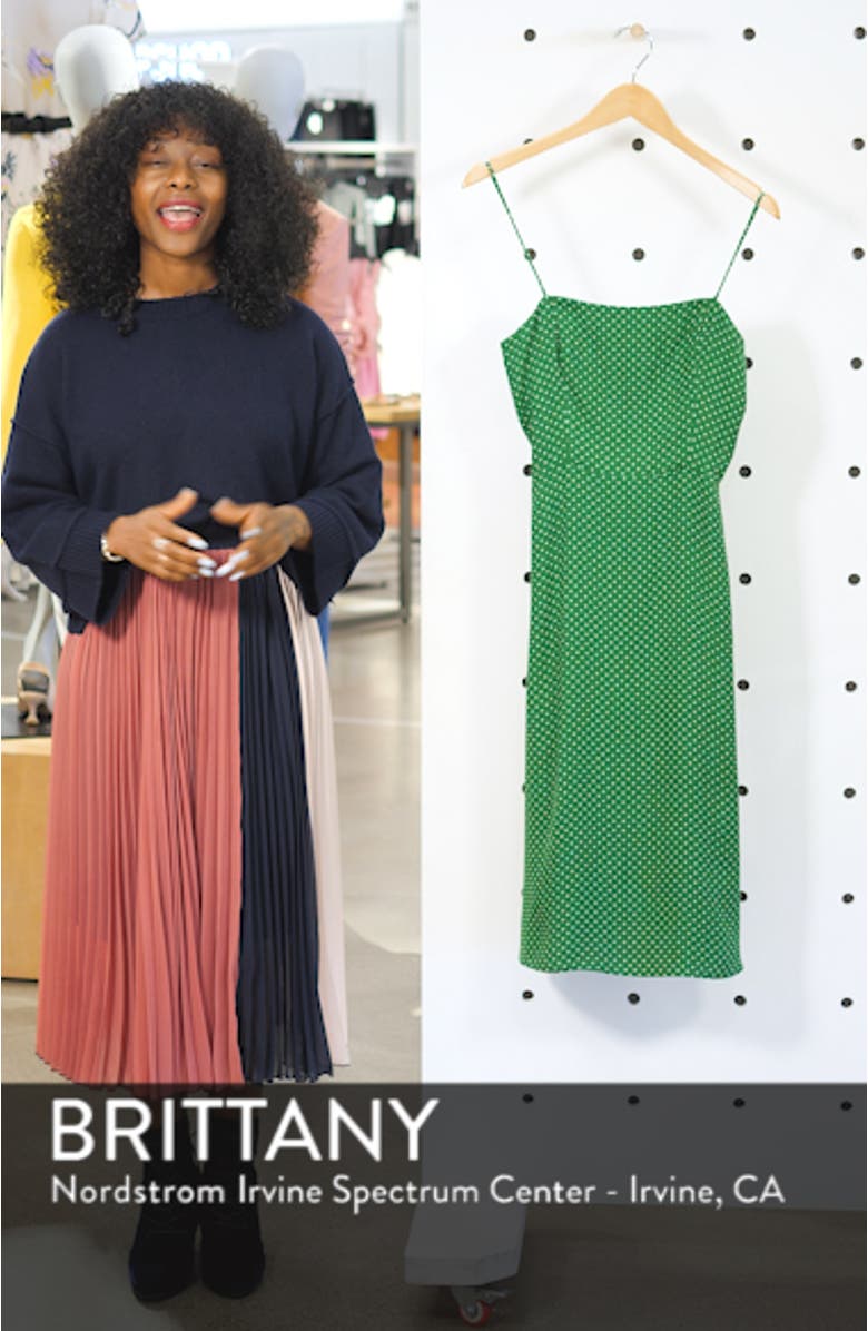 Peach Midi Dress, sales video thumbnail