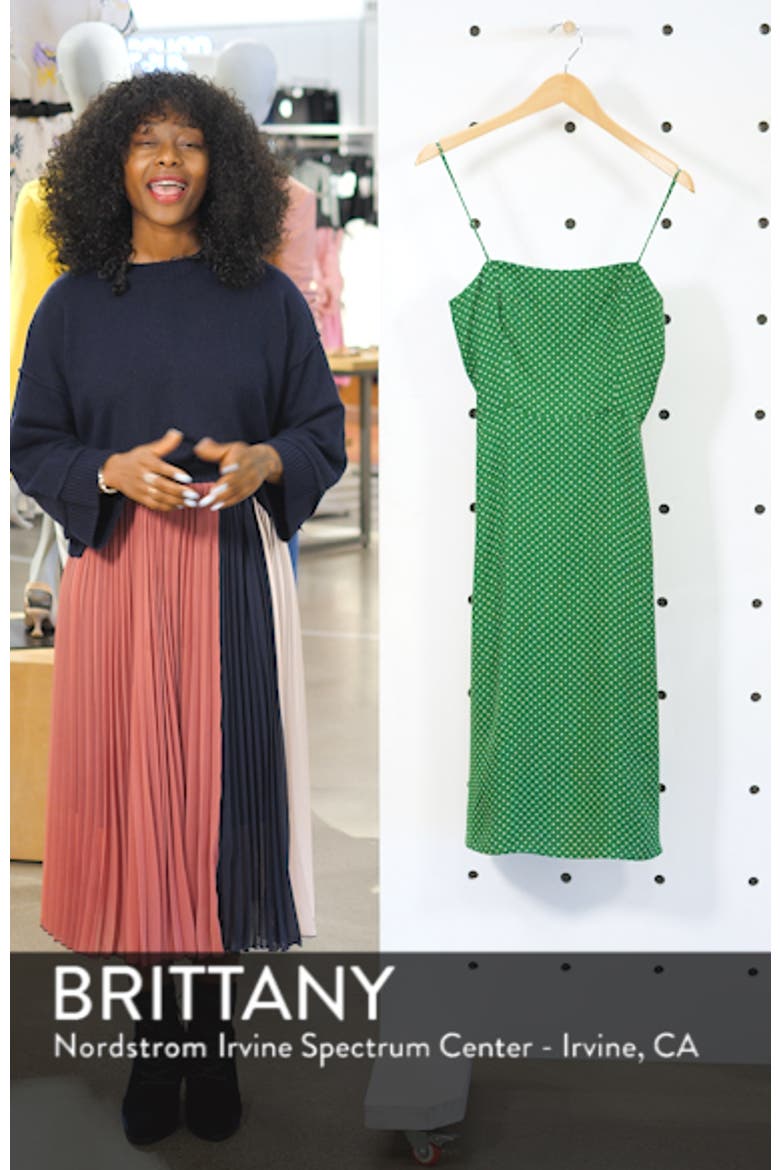 Peach Midi Dress video