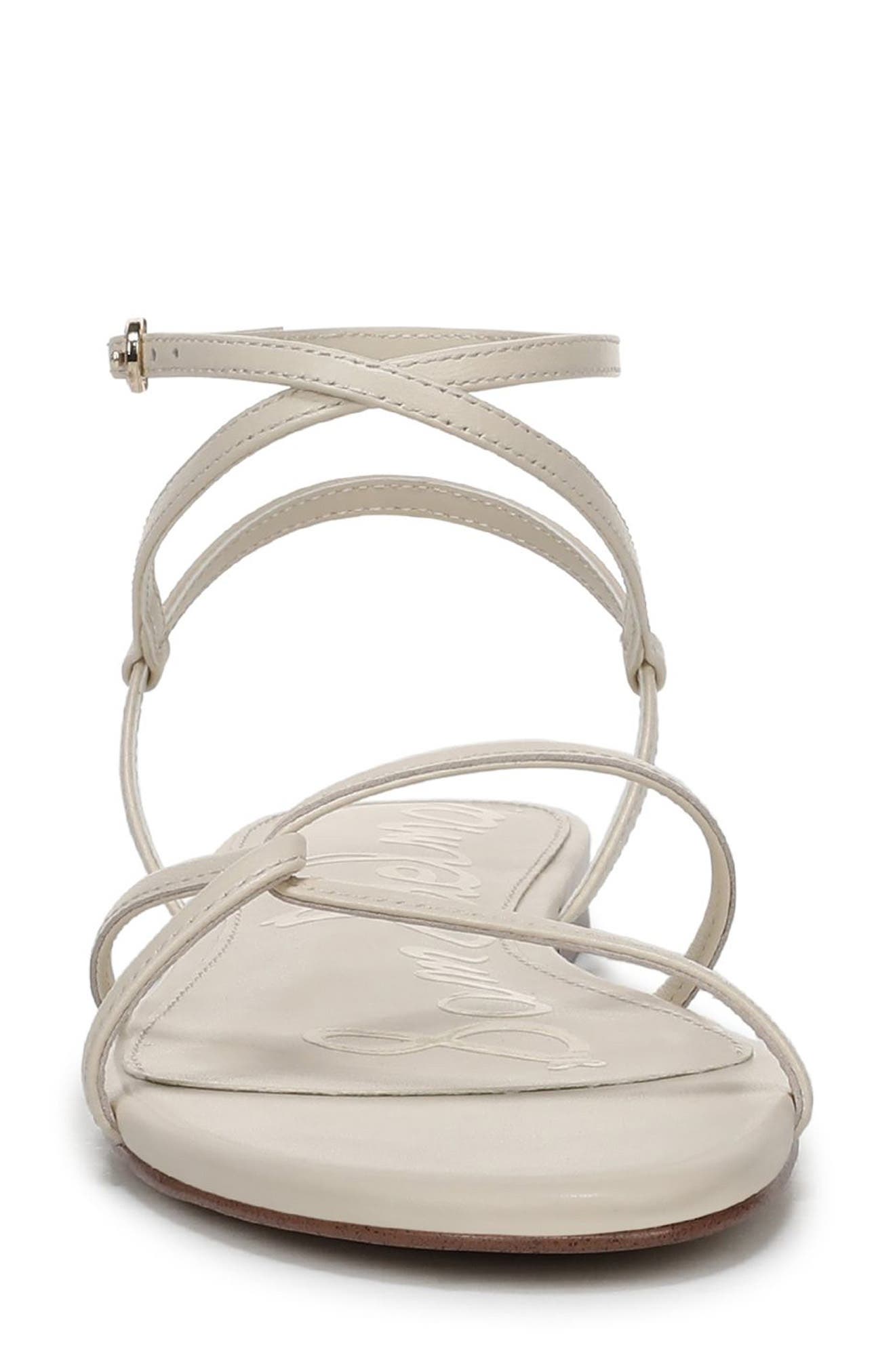 Ellina Ankle Strap Sandal, Alternate, color, IVORY