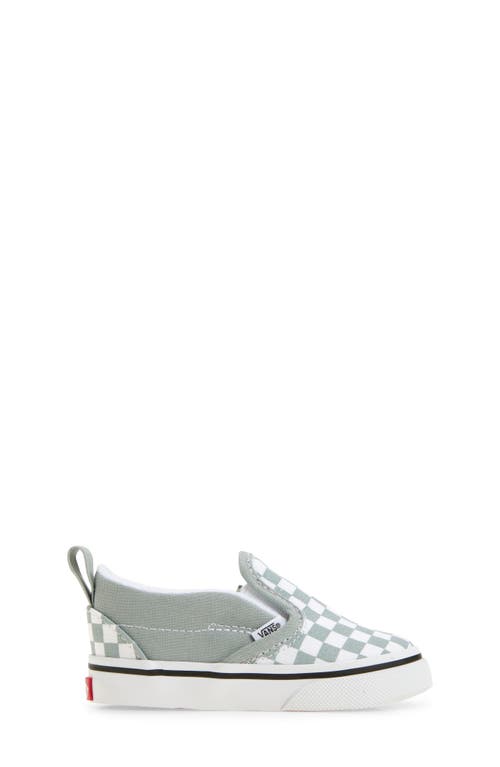 Vans Kids' Checkerboard Sneaker In Color Theory Checkerboard Grey