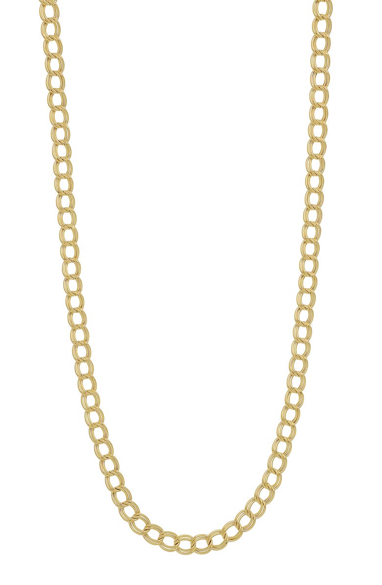 Bony Levy 14K Gold Double Link Necklace, Main, color, 