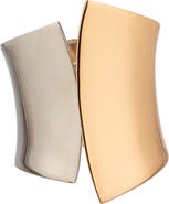 EYE CANDY LOS ANGELES Two-Tone Cuff Bracelet