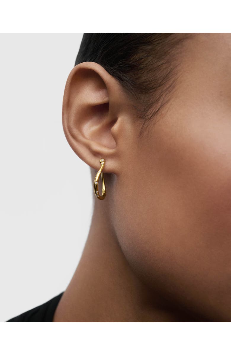 PDPAOLA Air Mini Hoops, Alternate, color, Gold