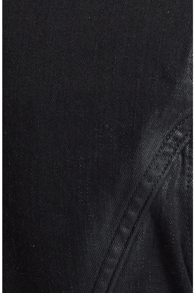 Denim 'Sydney' Coated Denim Jacket, Alternate, color, NIGHT FLIGHT