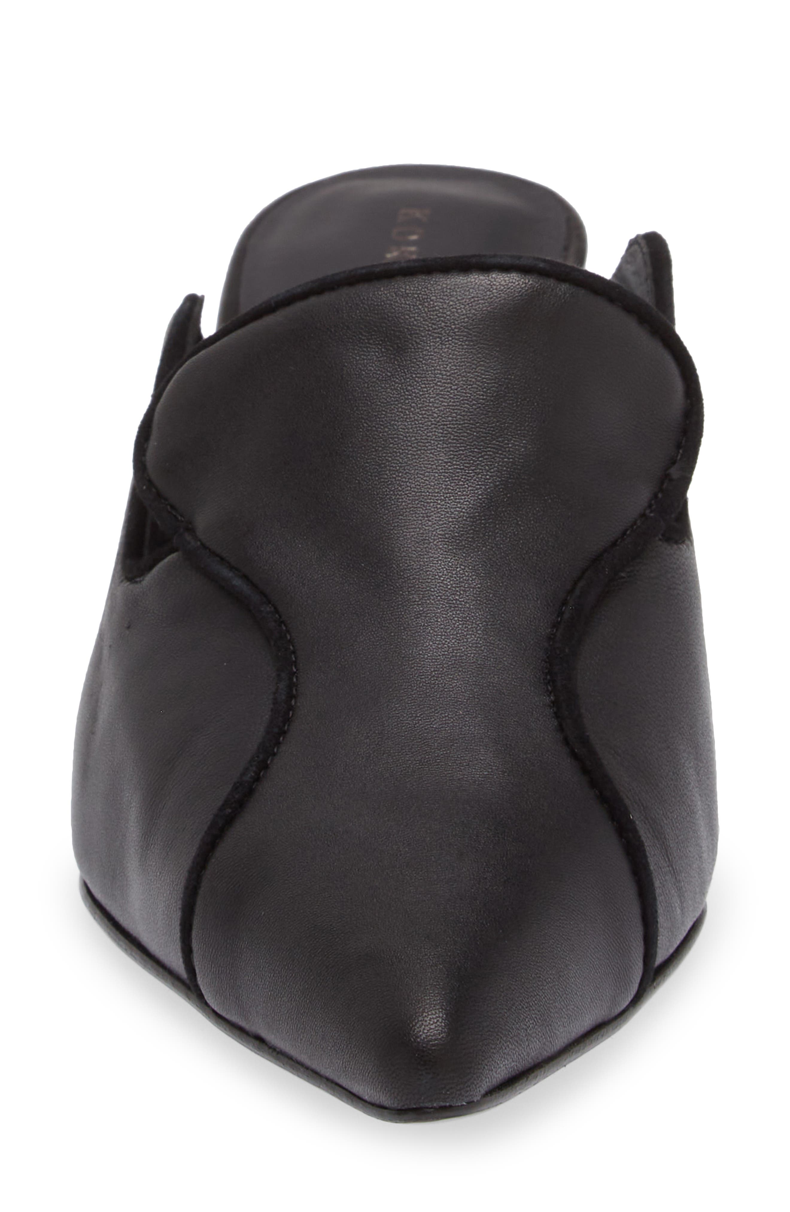 KOKO + PALENKI Parker Pointed Toe Kitten Heel Mule, Alternate, color, 