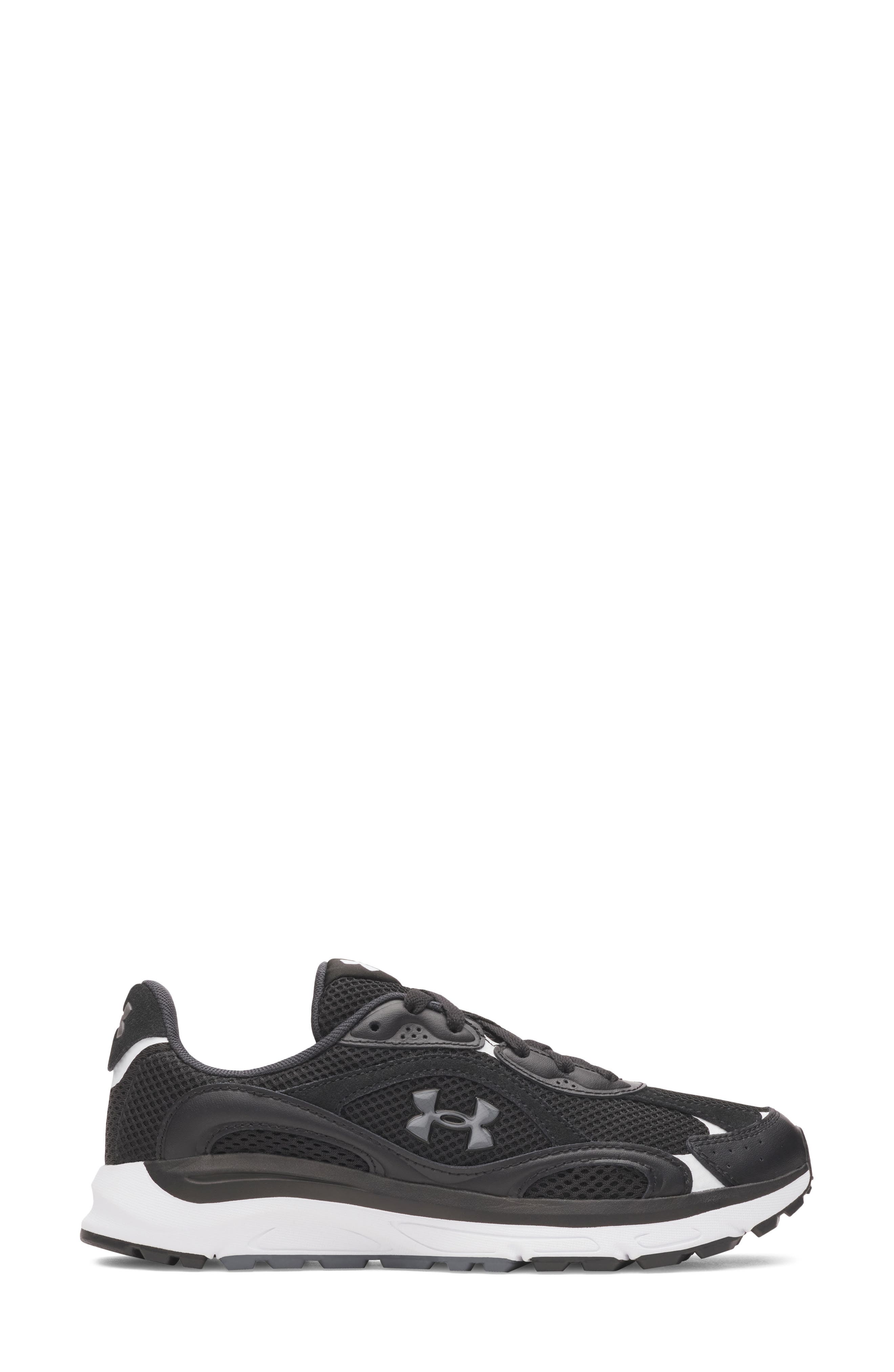 Under Armour UA Tech Runner Sneaker, Alternate, color, Black / Black / Castlerock