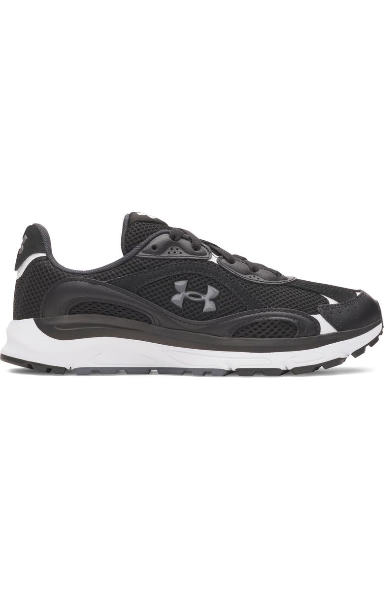 Under Armour UA Tech Runner Sneaker, Alternate, color, Black / Black / Castlerock