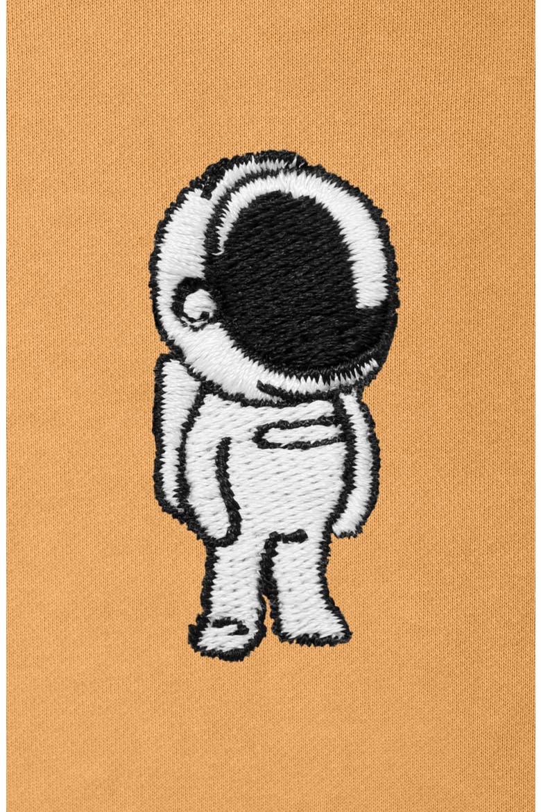 Astronaut Heavyweight Relaxed Hoodie, Alternate, color, Peanut