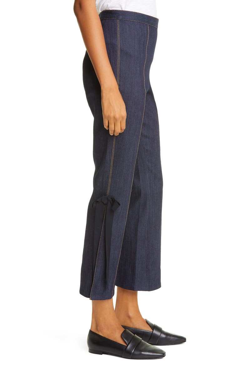 Cinq á Sept Lou Denim Pants, Alternate, color, INDIGO