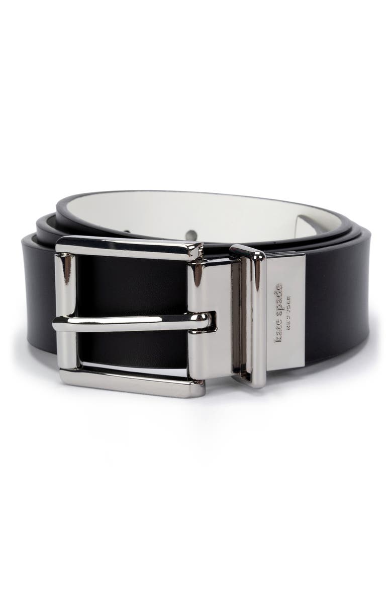 reversible belt, Main, color, BLACK / NICKLE