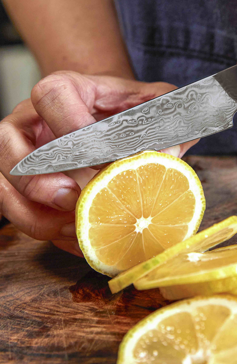 Italic Kumo Petty and Nakiri Knife Set, Alternate, color, Stabilized Maple