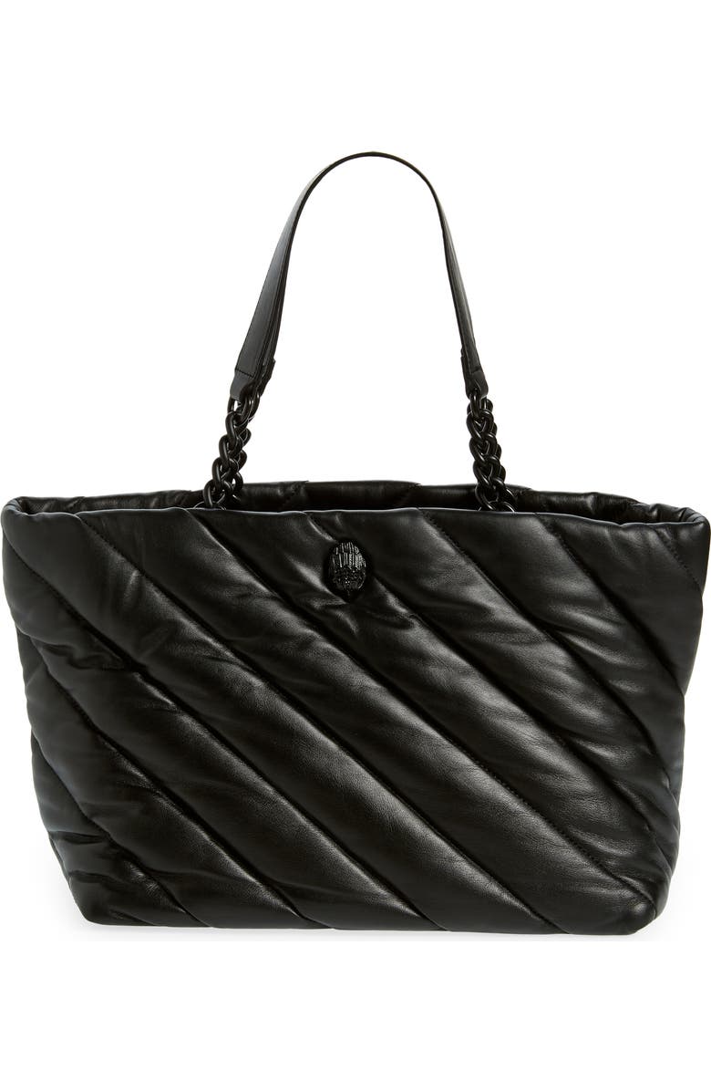 Kurt Geiger London Soho Quilted Leather Shopper, Main, color,