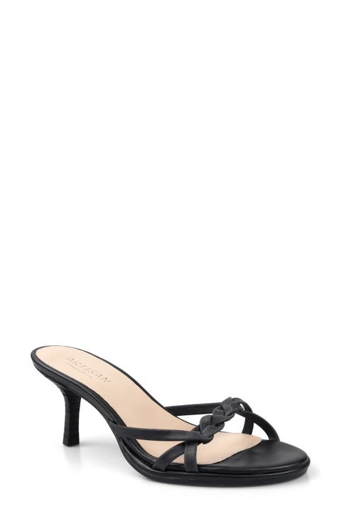 Pizz Kitten Heel Sandal