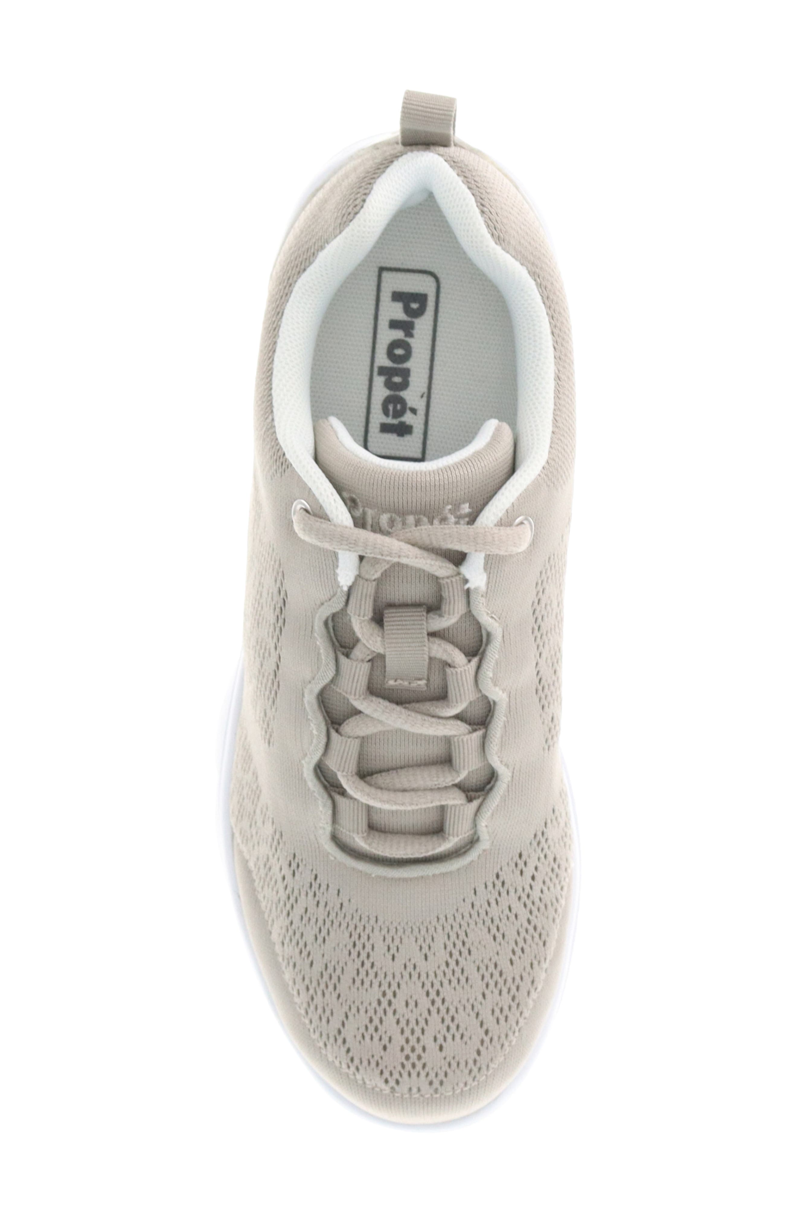TravelActiv Knit Lace-Up Sneaker, Alternate, color, TAUPE