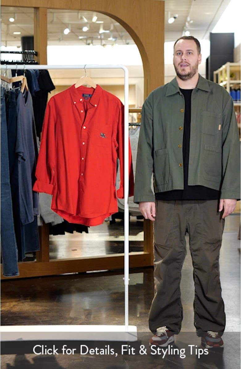 Brushed Oxford Button-Down Shirt, sales video thumbnail