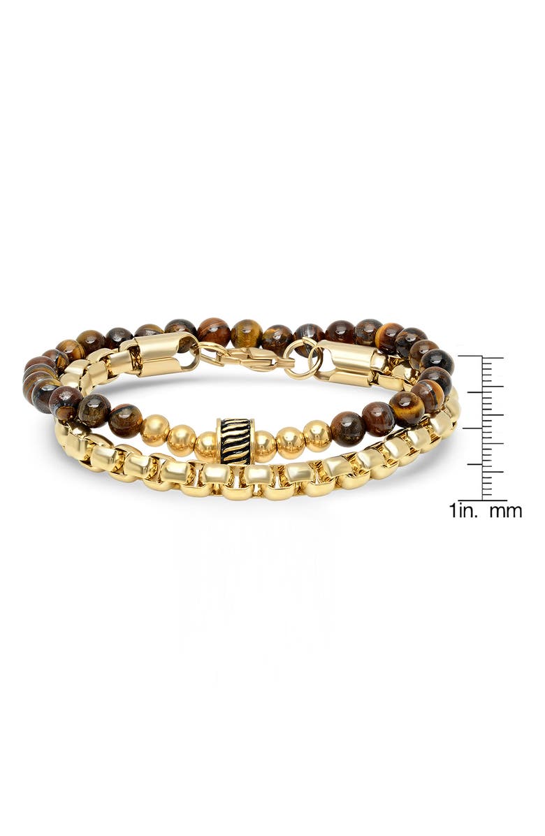 HMY JEWELRY Beaded Bracelets - Set of 2, Alternate, color, 