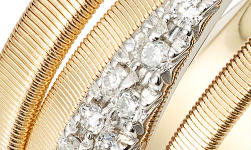 Marco Bicego Goa Diamond Coil Ring In Gold