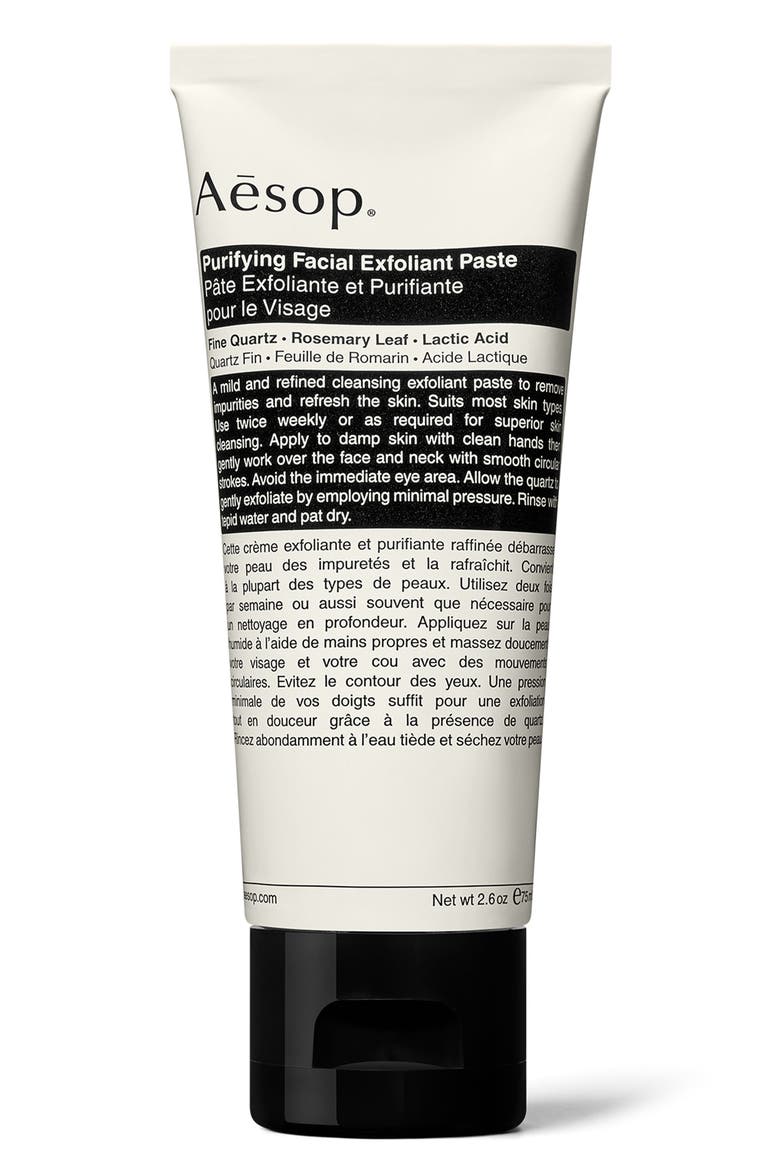 Purifying Facial Exfoliant Paste, Main, color, NONE