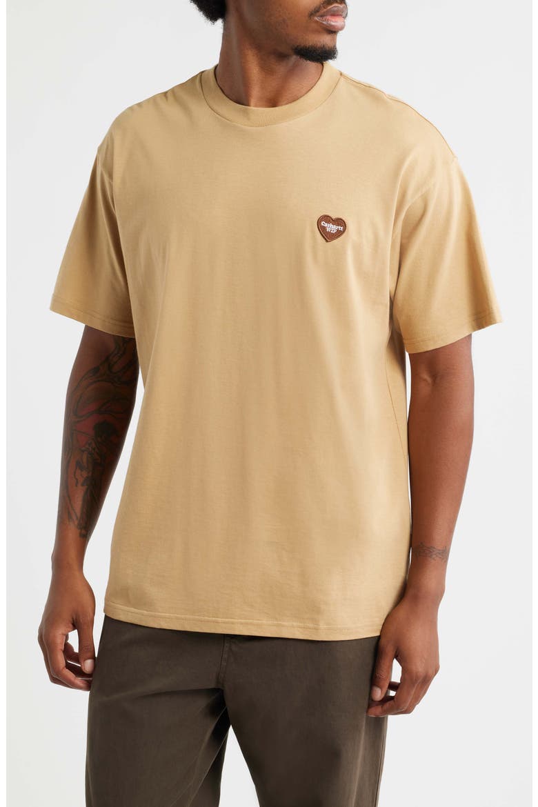 Heart II Hartt Organic Cotton Graphic T-Shirt, Main, color, DUSTY H BROWN