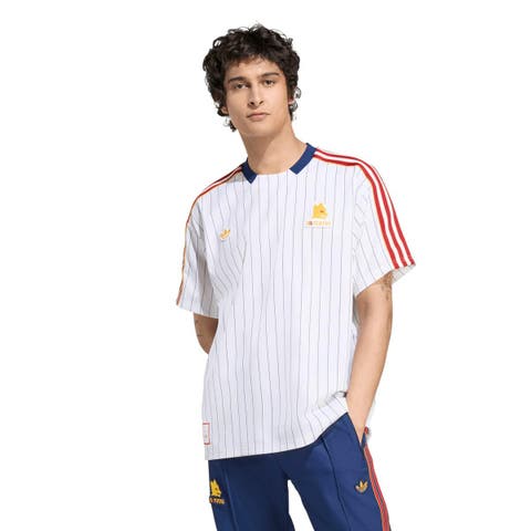 Unisex adidas  White AS Roma Terrace Icons Jersey