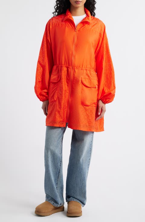 Kynlee Nylon Full Zip Dress Jacket