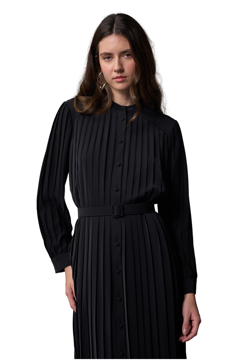 Mizalle Pleated Chiffon Maxi Dress, Main, color,