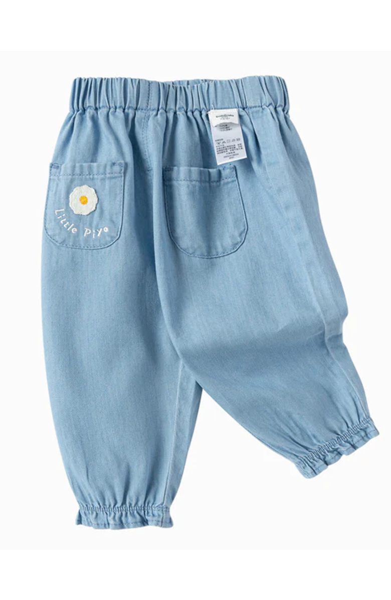 Balabala Baby Girl Have Fun Style Denim Trousers, Main, color, 