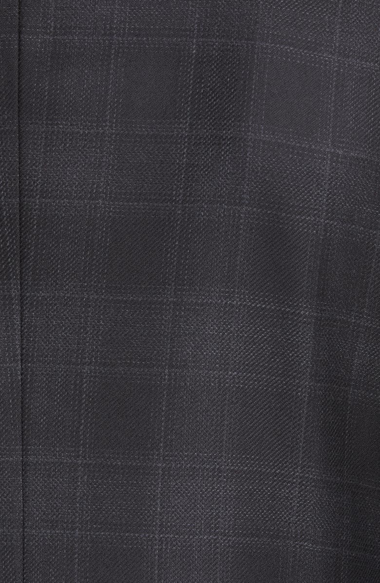 ZEGNA Glen Plaid Wool Sport Coat, Alternate, color, 