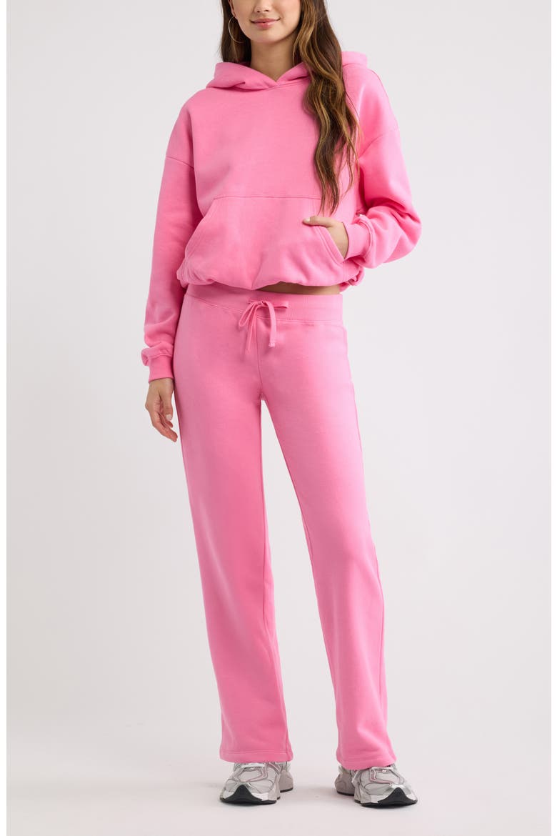 Bubble Hoodie, Alternate, color, PINK AURORA