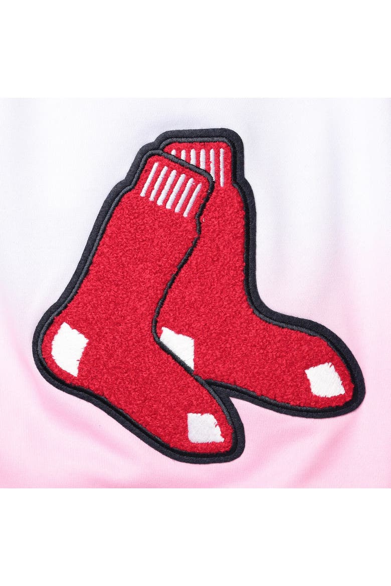 Men's Pro Standard Blue/Pink Boston Red Sox Team Logo Pro Ombre Shorts, Alternate, color, Blue