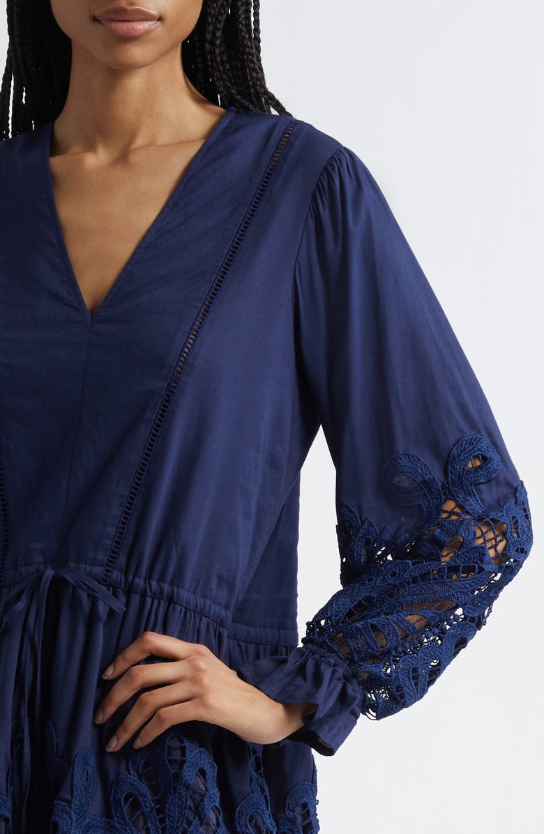 Ramy Brook Ingrid Long Sleeve Dress, Alternate, color, 