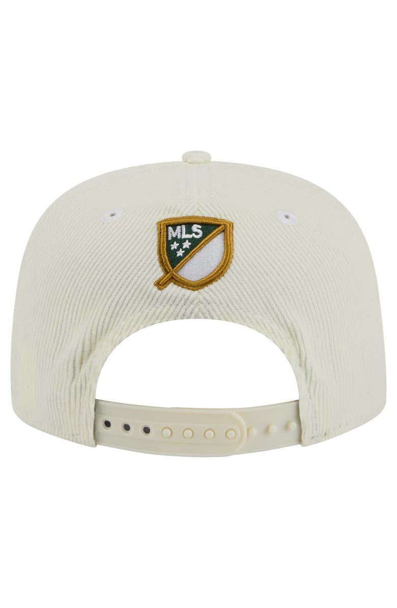 New Era Men's New Era Cream Portland Timbers 2025 Kickoff Snapback Golfer Hat, Alternate, color,