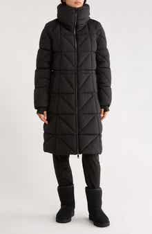 BCBGeneration Longline Water Resistant Puffer Jacket