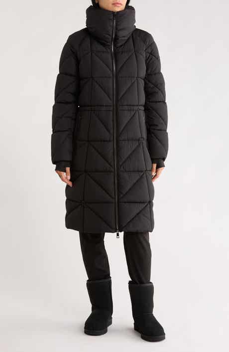 BCBGeneration Longline Water Resistant Puffer Jacket
