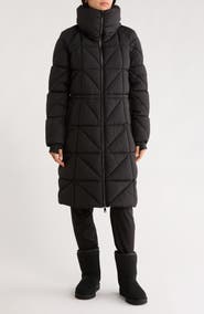BCBGeneration Longline Water Resistant Puffer Jacket